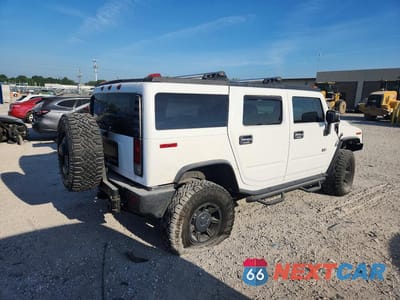 Trzecie zdjęcie samochodu z tyłu: 2007 HUMMER H2 VIN:5GRGN23U17H100516 - miniatura