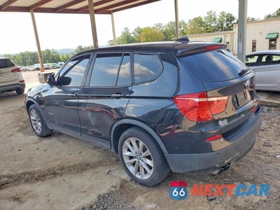 Drugie zdjęcie samochodu z przodu: 2013 BMW X3 XDRIVE28I VIN:5UXWX9C55D0A24206 - miniatura