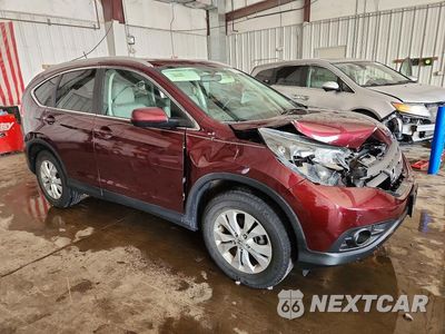 Czwarte zdjęcie samochodu z boku: 2013 HONDA CR-V EXL VIN:5J6RM4H77DL074406 - miniatura