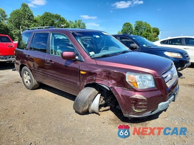 Czwarte zdjęcie samochodu z boku: 2007 HONDA PILOT EXL VIN:2HKYF18517H520910 - miniatura