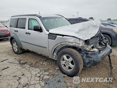 Czwarte zdjęcie samochodu z boku: 2007 DODGE NITRO SXT VIN:1D8GU28K47W562996 - miniatura