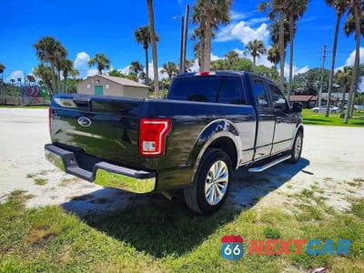 Czwarte zdjęcie samochodu z boku: 2015 FORD F150 SUPER CAB VIN:1FTEX1C89FKD19628 - miniatura