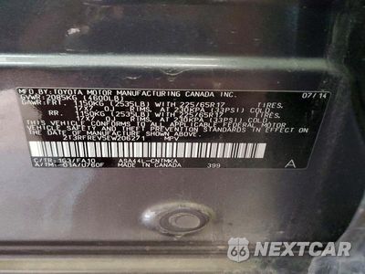 Zdjęcie 13 z 13 samochodu: 2014 TOYOTA RAV4 XLE VIN:2T3RFREV5EW206271 - miniatura