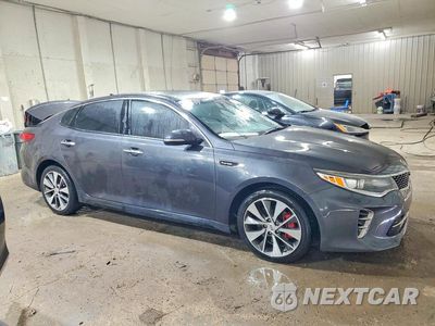 Czwarte zdjęcie samochodu z boku: 2016 KIA OPTIMA SX VIN:5XXGW4L23GG082865 - miniatura