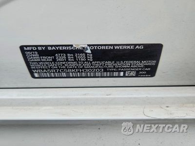Zdjęcie 12 z 12 samochodu: 2019 BMW 330XI VIN:WBA5R7C58KFH30203 - miniatura