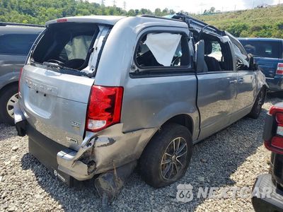Trzecie zdjęcie samochodu z tyłu: 2019 DODGE GRAND CARAVAN GT VIN:2C4RDGEG1KR660535 - miniatura