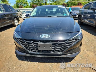Piąte zdjęcie samochodu w środku: 2022 HYUNDAI ELANTRA BLUE VIN:KMHLM4AJ9NU019299 - miniatura