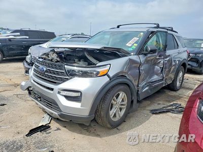 2021 FORD EXPLORER XLT 1FMSK8DH7MGA93738 - główne zdjęcie licytacji z USA - miniatura