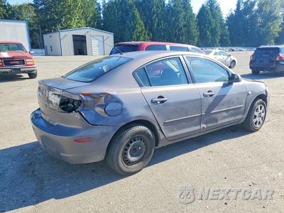 Trzecie zdjęcie samochodu z tyłu: 2008 MAZDA 3 I VIN:JM1BK32F581128536 - miniatura