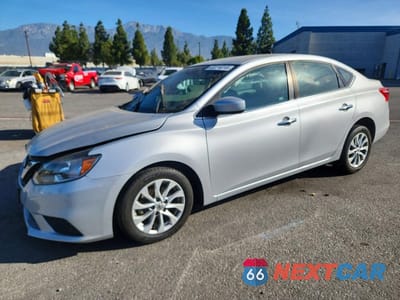2019 NISSAN SENTRA SV 3N1AB7AP1KL618858 - główne zdjęcie licytacji z USA - miniatura
