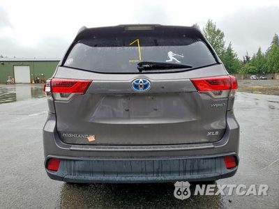 Zdjęcie 6 z 14 samochodu: 2019 TOYOTA HIGHLANDER HYBRID XLE VIN:5TDJGRFH6KS056204 - miniatura