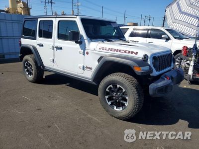 Czwarte zdjęcie samochodu z boku: 2025 JEEP WRANGLER RUBICON VIN:1C4PJXFN2SW527397 - miniatura