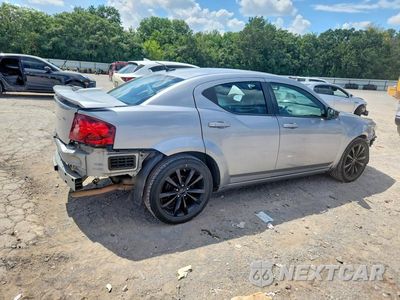 Trzecie zdjęcie samochodu z tyłu: 2014 DODGE AVENGER SE VIN:1C3CDZAB5EN166440 - miniatura