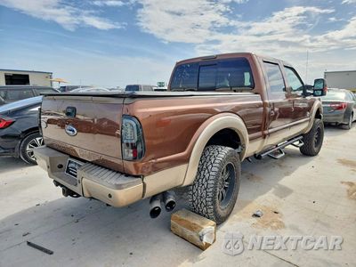 Trzecie zdjęcie samochodu z tyłu: 2011 FORD F350 SUPER DUTY VIN:1FT8W3BT3BEB64259 - miniatura