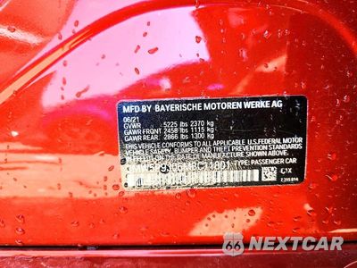 Zdjęcie 12 z 12 samochodu: 2021 BMW 330XE VIN:3MW5P9J06M8C11801 - miniatura