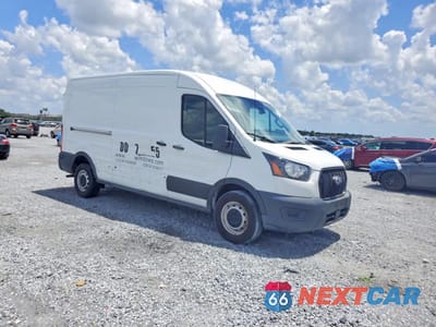 Czwarte zdjęcie samochodu z boku: 2021 FORD TRANSIT 250 DELIVERY VAN VIN:1FTBR1C86MKA11049 - miniatura