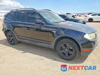 Czwarte zdjęcie samochodu z boku: 2007 BMW X3 3.0SI VIN:WBXPC93487WF17178 - miniatura