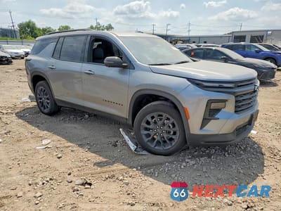 Czwarte zdjęcie samochodu z boku: 2026 CHEVROLET TRAVERSE LT VIN:1GNEVGKS2TJ254913 - miniatura