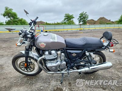 Trzecie zdjęcie samochodu z tyłu: 2021 ROYAL ENFIELD MOTORS INT 650 VIN:ME3FPN476MK700182 - miniatura