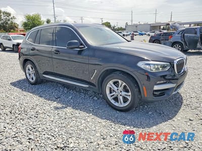 Czwarte zdjęcie samochodu z boku: 2020 BMW X3 SDRIVE30I VIN:5UXTY3C06L9D10030 - miniatura