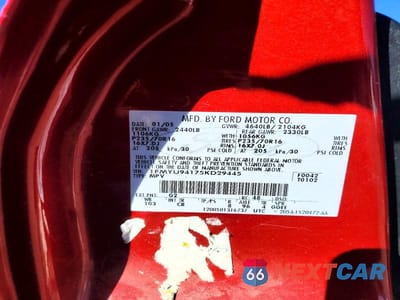 Zdjęcie 13 z 13 samochodu: 2005 FORD ESCAPE LIMITED VIN:1FMYU94175KD29445 - miniatura