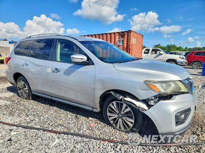 Czwarte zdjęcie samochodu z boku: 2017 NISSAN PATHFINDER SV VIN:5N1DR2MM8HC684544 - miniatura