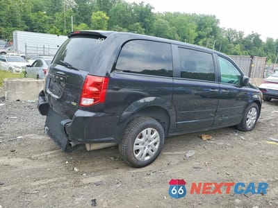 Trzecie zdjęcie samochodu z tyłu: 2019 DODGE GRAND CARAVAN SE VIN:2C4RDGBG1KR649636 - miniatura