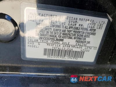 Zdjęcie 12 z 12 samochodu: 2014 NISSAN VERSA NOTE S PLUS VIN:3N1CE2CP2EL394990 - miniatura