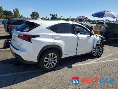 Trzecie zdjęcie samochodu z tyłu: 2016 LEXUS NX 300H VIN:JTJBJRBZ2G2031459 - miniatura