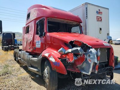 Czwarte zdjęcie samochodu z boku: 2023 VOLVO VNL SEMI TRUCK VIN:4V4NC9EJ5PN616782 - miniatura