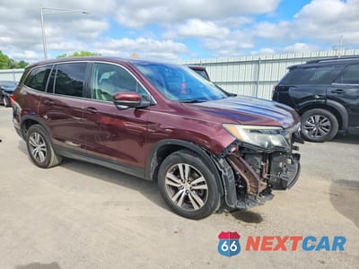 Czwarte zdjęcie samochodu z boku: 2016 HONDA PILOT EXL VIN:5FNYF6H83GB018292 - miniatura