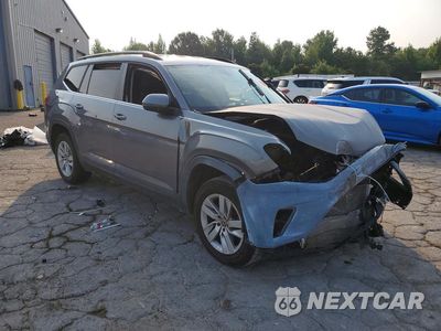 Czwarte zdjęcie samochodu z boku: 2021 VOLKSWAGEN ATLAS S VIN:1V2AP2CA0MC526101 - miniatura