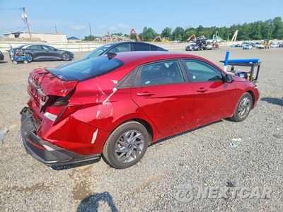 Trzecie zdjęcie samochodu z tyłu: 2024 HYUNDAI ELANTRA SEL VIN:KMHLM4DG4RU673584 - miniatura