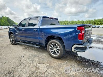 Drugie zdjęcie samochodu z przodu: 2020 CHEVROLET SILVERADO C1500 LT VIN:3GCPWCED8LG144860 - miniatura