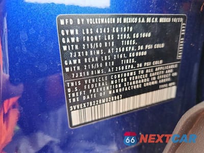 Zdjęcie 13 z 13 samochodu: 2024 VOLKSWAGEN TAOS SE VIN:3VVEX7B22RM028967 - miniatura