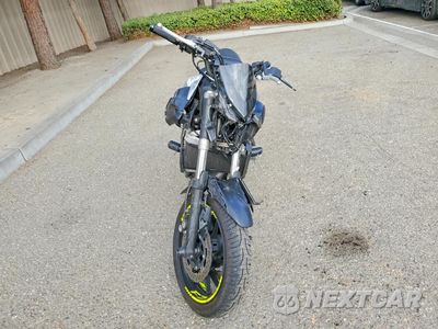 Drugie zdjęcie samochodu z przodu: 2017 YAMAHA FZ07 C VIN:JYARM06YXHA003580 - miniatura
