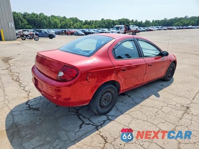Trzecie zdjęcie samochodu z tyłu: 2000 DODGE NEON BASE VIN:1B3ES46C3YD809023 - miniatura