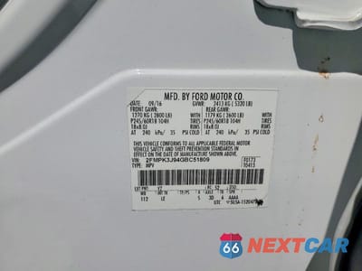 Zdjęcie 13 z 13 samochodu: 2016 FORD EDGE SEL VIN:2FMPK3J94GBC51809 - miniatura