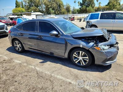 Czwarte zdjęcie samochodu z boku: 2022 HONDA CIVIC LX VIN:19XFL2H53NE023431 - miniatura