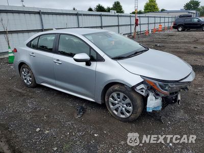 Czwarte zdjęcie samochodu z boku: 2022 TOYOTA COROLLA LE VIN:JTDEPMAEXNJ197716 - miniatura