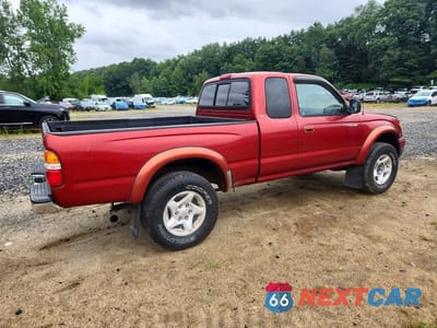 Trzecie zdjęcie samochodu z tyłu: 2001 TOYOTA TACOMA BASE VIN:5TEWM72N21Z762750 - miniatura