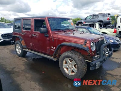 Czwarte zdjęcie samochodu z boku: 2007 JEEP WRANGLER X VIN:1J4GA391X7L151908 - miniatura
