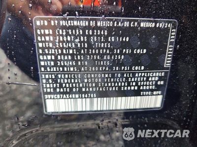 Zdjęcie 14 z 14 samochodu: 2024 VOLKSWAGEN TIGUAN SE R-LINE BLACK VIN:3VVCB7AX4RM194765 - miniatura
