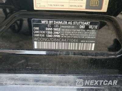 Zdjęcie 12 z 12 samochodu: 2012 MERCEDES-BENZ SL 550 VIN:WDDNG7DB6CA471046 - miniatura