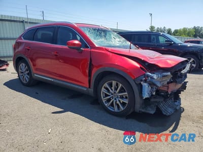 Czwarte zdjęcie samochodu z boku: 2021 MAZDA CX-9 GRAND TOURING VIN:JM3TCBDY6M0531801 - miniatura