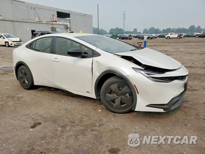 Czwarte zdjęcie samochodu z boku: 2025 TOYOTA PRIUS LE VIN:JTDADABU9S3030369 - miniatura