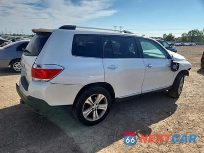 Trzecie zdjęcie samochodu z tyłu: 2013 TOYOTA HIGHLANDER LIMITED VIN:5TDYK3EH7DS100290 - miniatura
