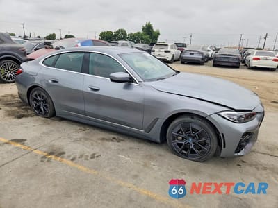 Czwarte zdjęcie samochodu z boku: 2023 BMW I4 EDRIVE 40 VIN:WBY73AW06PFP91742 - miniatura