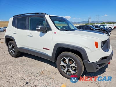 Czwarte zdjęcie samochodu z boku: 2019 JEEP RENEGADE TRAILHAWK VIN:ZACNJBC1XKPK02843 - miniatura