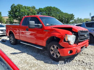 Czwarte zdjęcie samochodu z boku: 2014 FORD F150 SUPER CAB VIN:1FTFX1EF9EFA74501 - miniatura